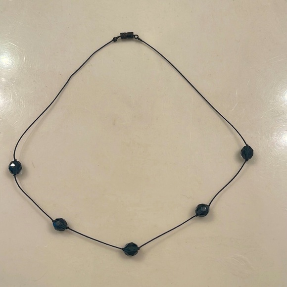 Black crystal choker - Picture 1 of 3